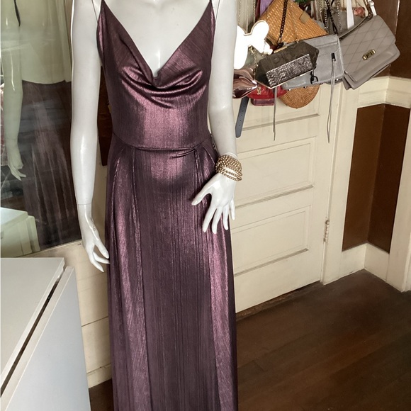 Lucy in the Sky purple long dress - Picture 3 of 10